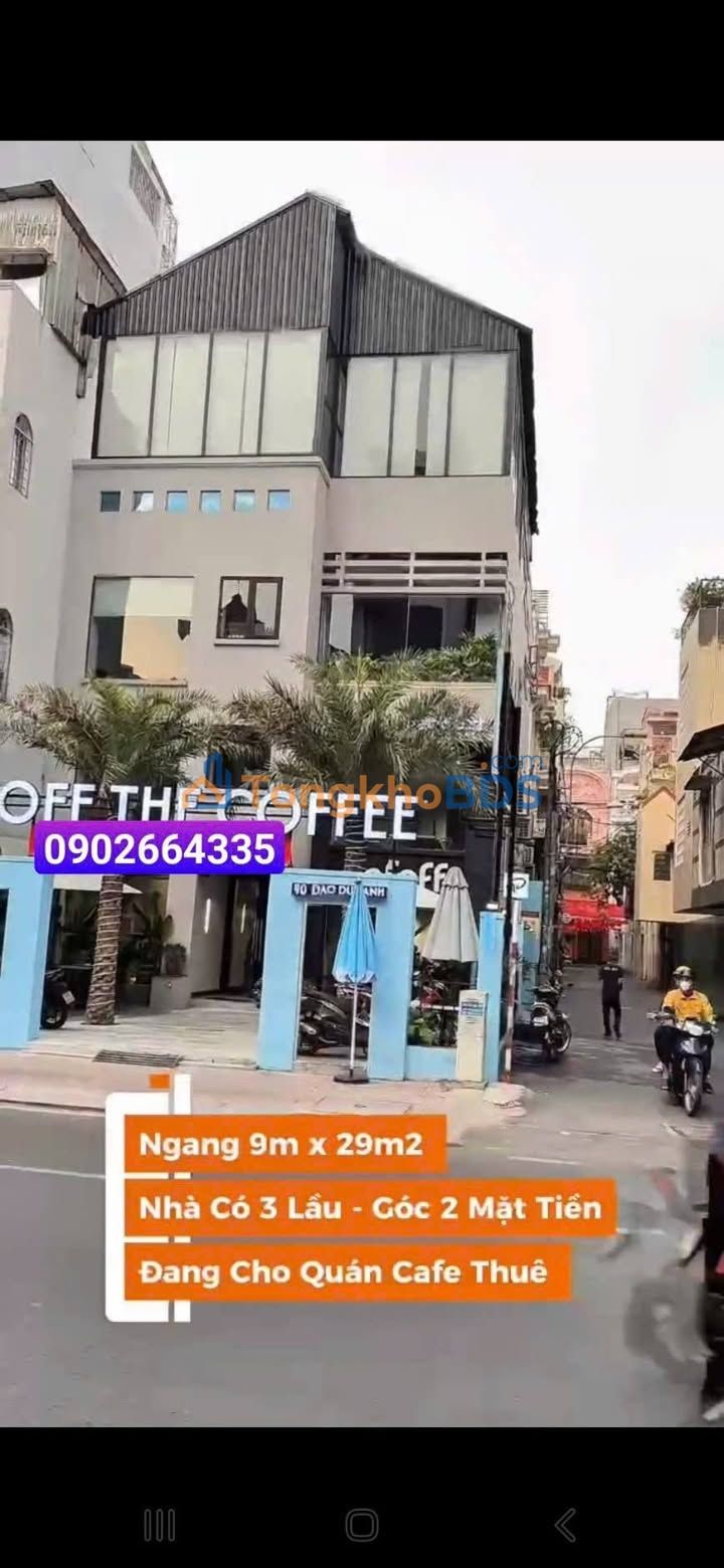 Nhà góc 3 mặt tiền Đào Duy Anh 261m² giá 68 tỷ - Ô tô vào tận nhà