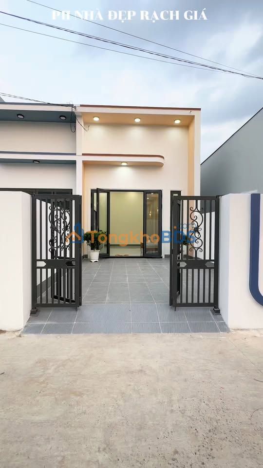 Nhà trệt Hồ Văn Huê Rạch Giá 112m² 1,78 tỷ - Ô tô vào tận nhà