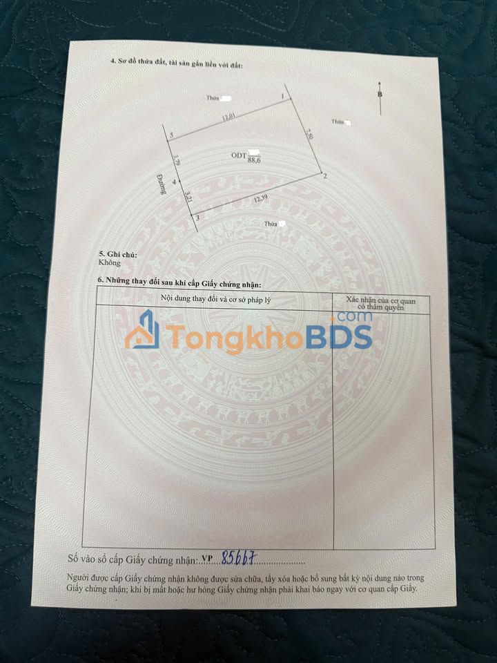 Đất nền Trần Hưng Đạo Ninh Khánh 89m² giá 4 tỷ - Sổ đỏ chính chủ