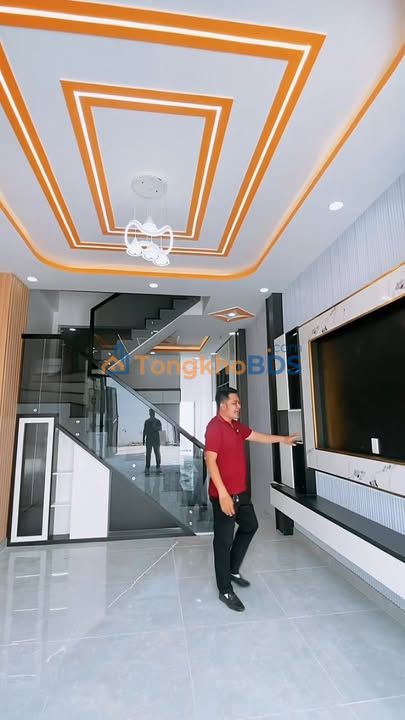 Townhouse Đoàn Nguyễn Tuấn Cần Giuộc 100m² 2.65 tỷ - Mặt tiền kinh doanh