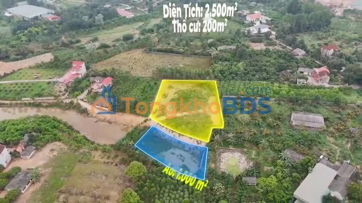 Đất nền Yên Thế Bắc Giang 2.500m², đường ô tô vào