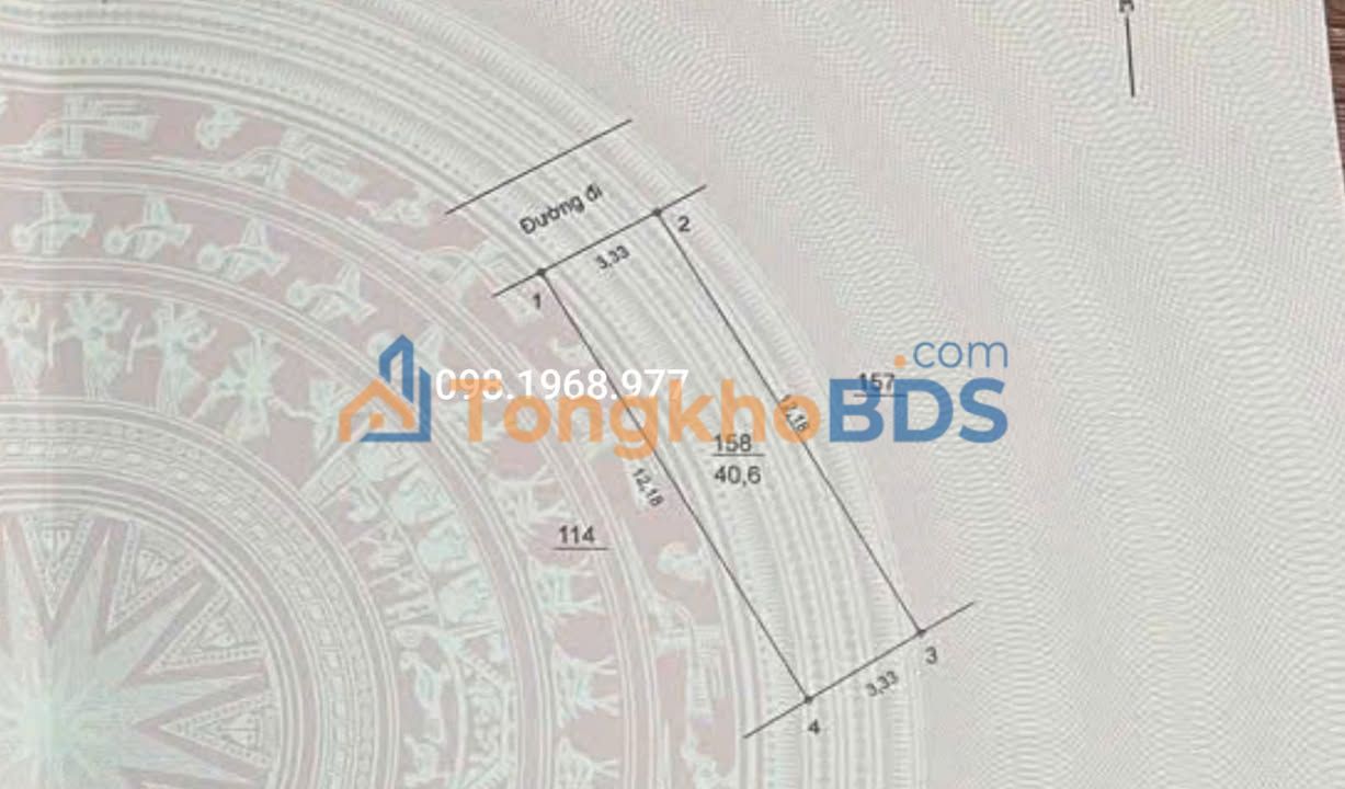 Đất nền Thọ Am Thanh Trì 41m² giá 6 tỷ - Đường to ô tô