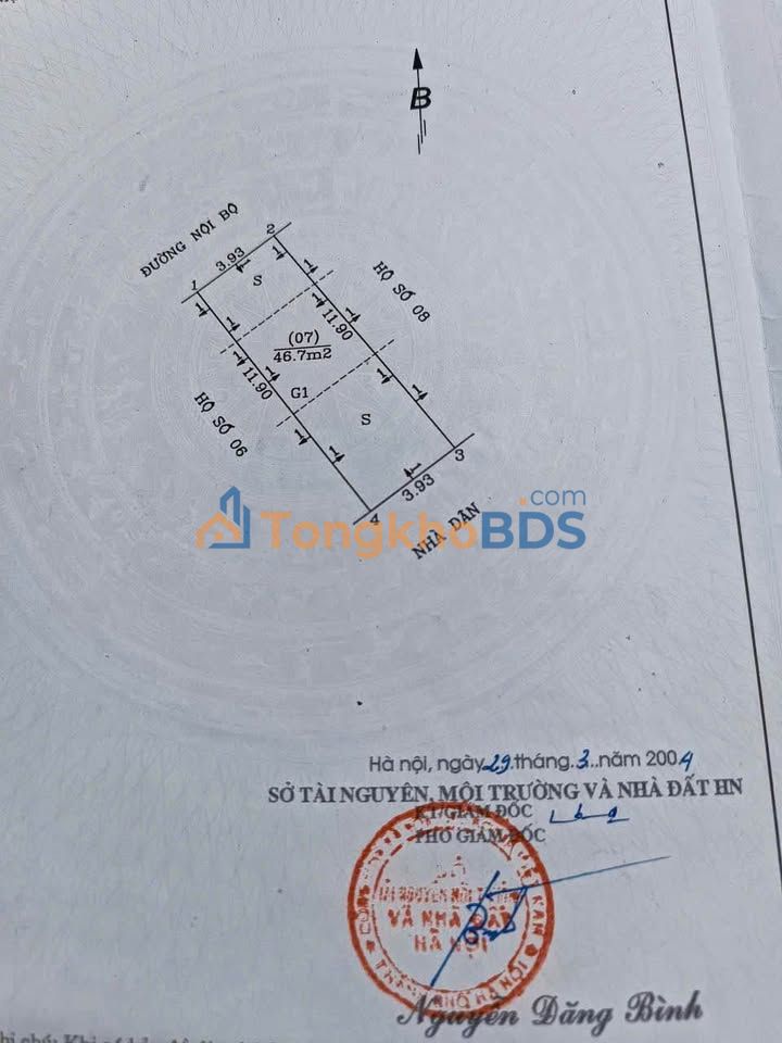 Đất phân lô Liên Mạc 46m² 6.44 tỷ - Sổ đỏ rõ ràng