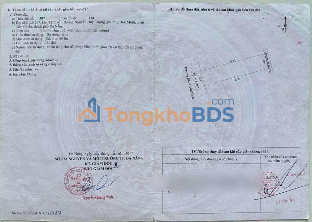 Đất nền Đào Doãn Dịch 110m² 5.3 tỷ - Sổ đỏ chính chủ