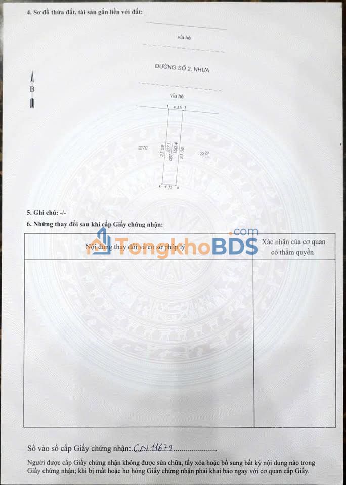 Nhà Tân Đông Hiệp Dĩ An 100m² 5.8 tỷ - Ô tô vào tận nhà