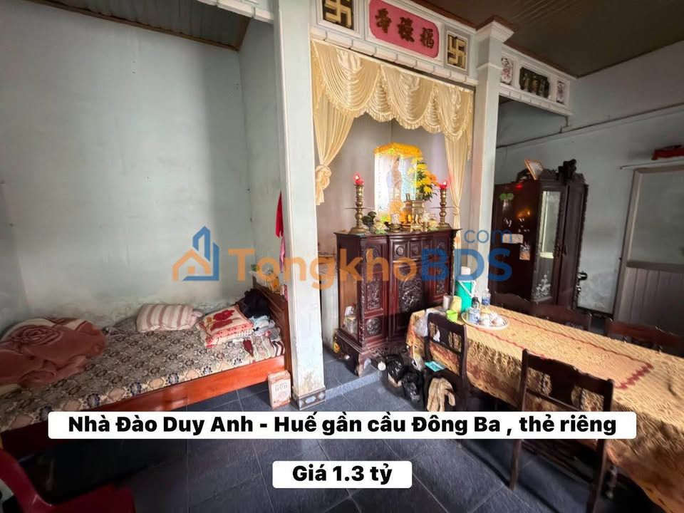 Nhà Huế Đường Đào Duy Anh 60m² 1.3 tỷ - Chính chủ bán