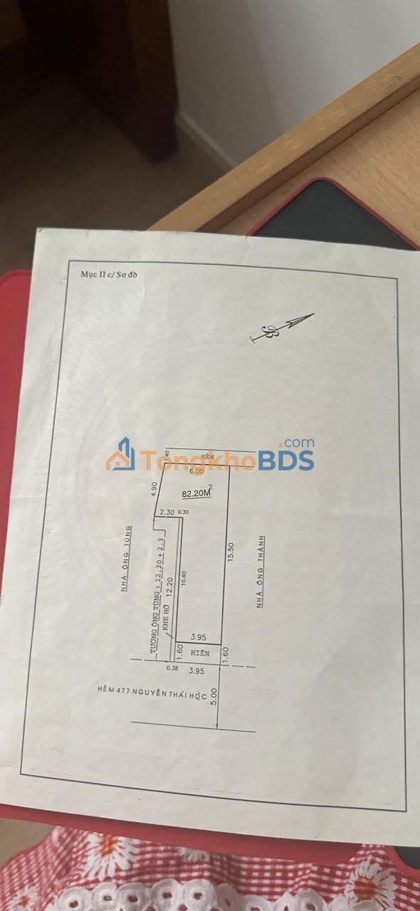 Nhà Nguyễn Thái Học Quy Nhơn 82m² 5,5 tỷ - Chính chủ