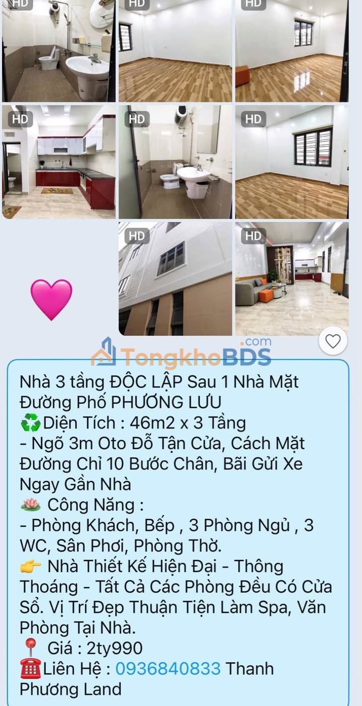 Nhà Ngô Quyền 46m² 2.99 tỷ - Chính chủ bán, ô tô vào nhà