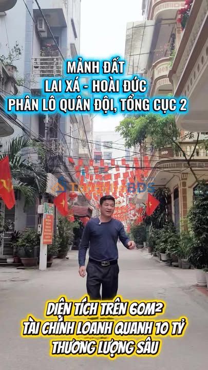 Đất nền Lai Xá Hoài Đức 60m², 10 tỷ - Pháp lý rõ ràng