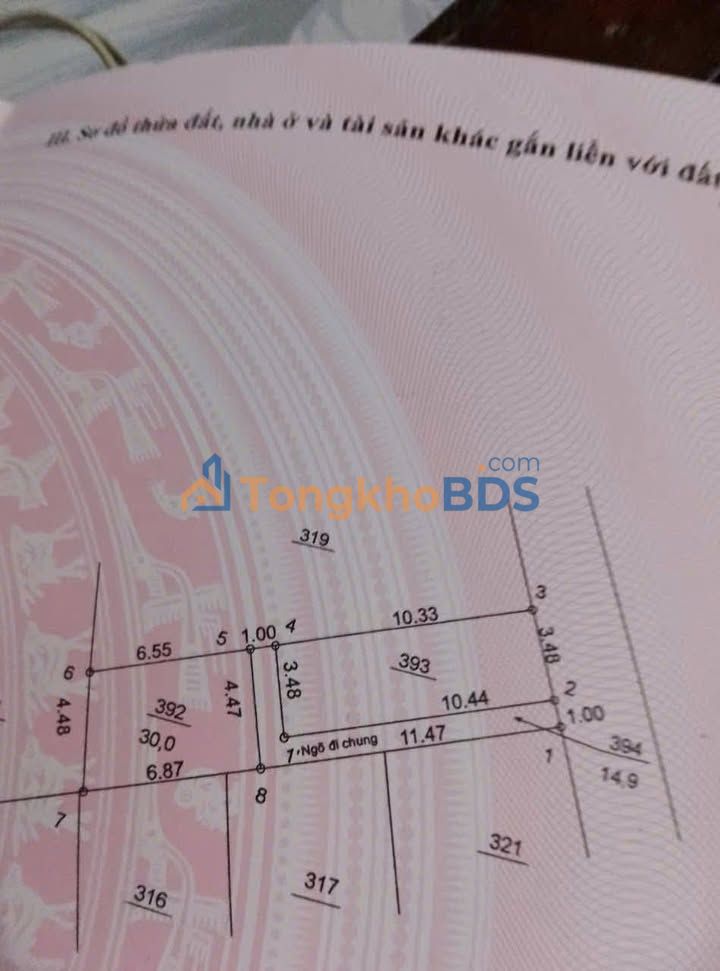 Đất Văn Quán Hà Đông 30m² 7 tỷ - Sổ đỏ chính chủ