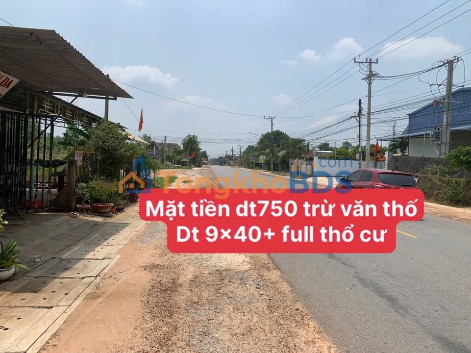 Đất xã Trừ Văn Thố, Bàu Bàng 360m²/3 tỷ - Đất thổ cư 100%