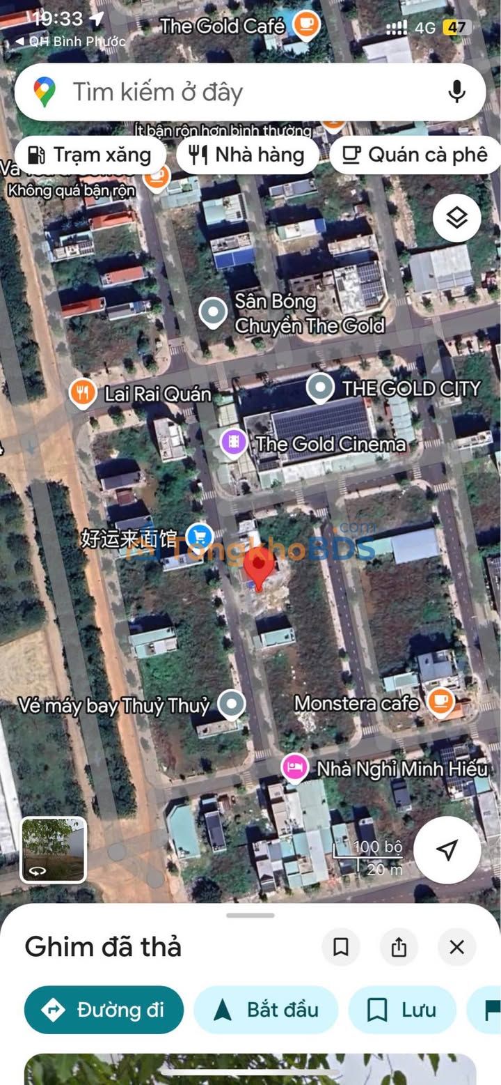 Đất nền Đường P5, Chơn Thành 108m² 1.4 tỷ - Đất thổ cư 100%