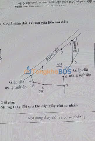 Đất nền Hàm Chính 632m² 250 triệu - Sổ đỏ chính chủ
