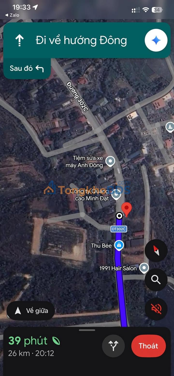 Đất nền Bình Xuyên TL302 100m² 2.5 tỷ - Đất thổ cư 100%