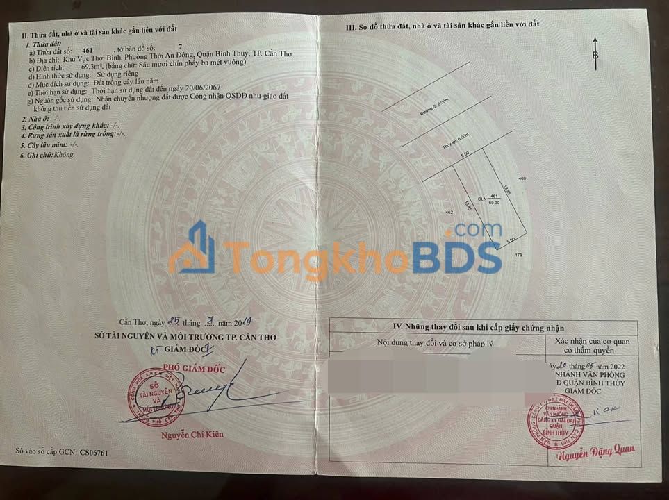 Đất nền Nguyễn Viết Xuân Ninh Kiều 69m² - Sổ đỏ chính chủ