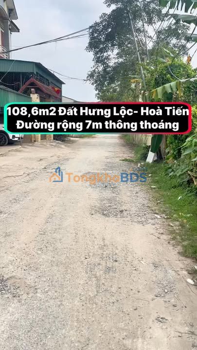 Đất nền Vinh Hưng Lộc 109m² giá 3 tỷ - Sổ đỏ chính chủ