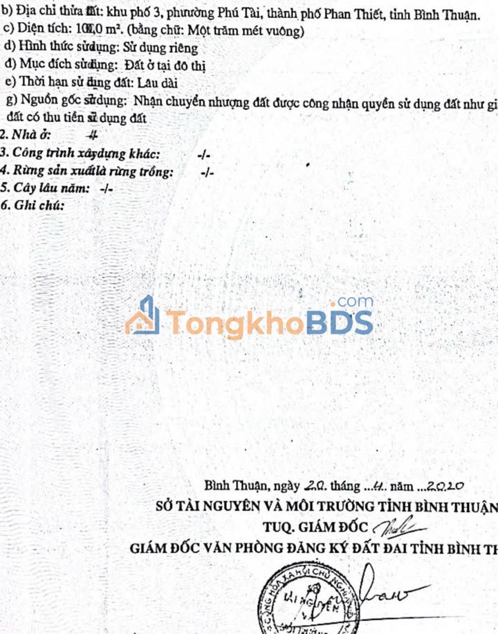 Đất nền Phú Tài 100m² 850tr - Sổ đỏ chính chủ