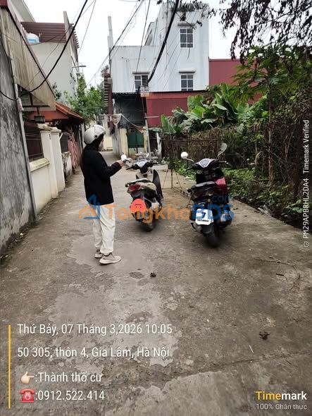 Đất thổ cư Dương Hà Gia Lâm 44m² giá 4 tỷ - Tiềm năng tăng giá