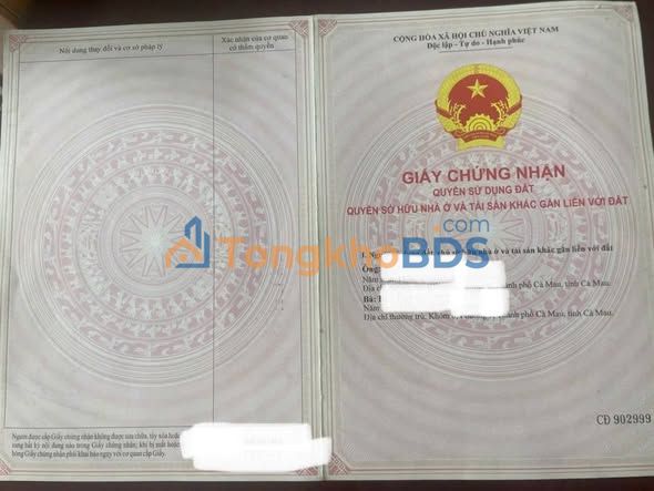 Đất nền mặt tiền đường Xuyên Á, Cà Mau - 975m² giá tốt