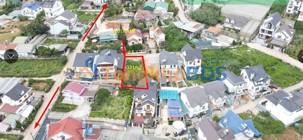 Đất nền Nam Hồ Đà Lạt 304m² 11 tỷ - Sổ hồng riêng sẵn