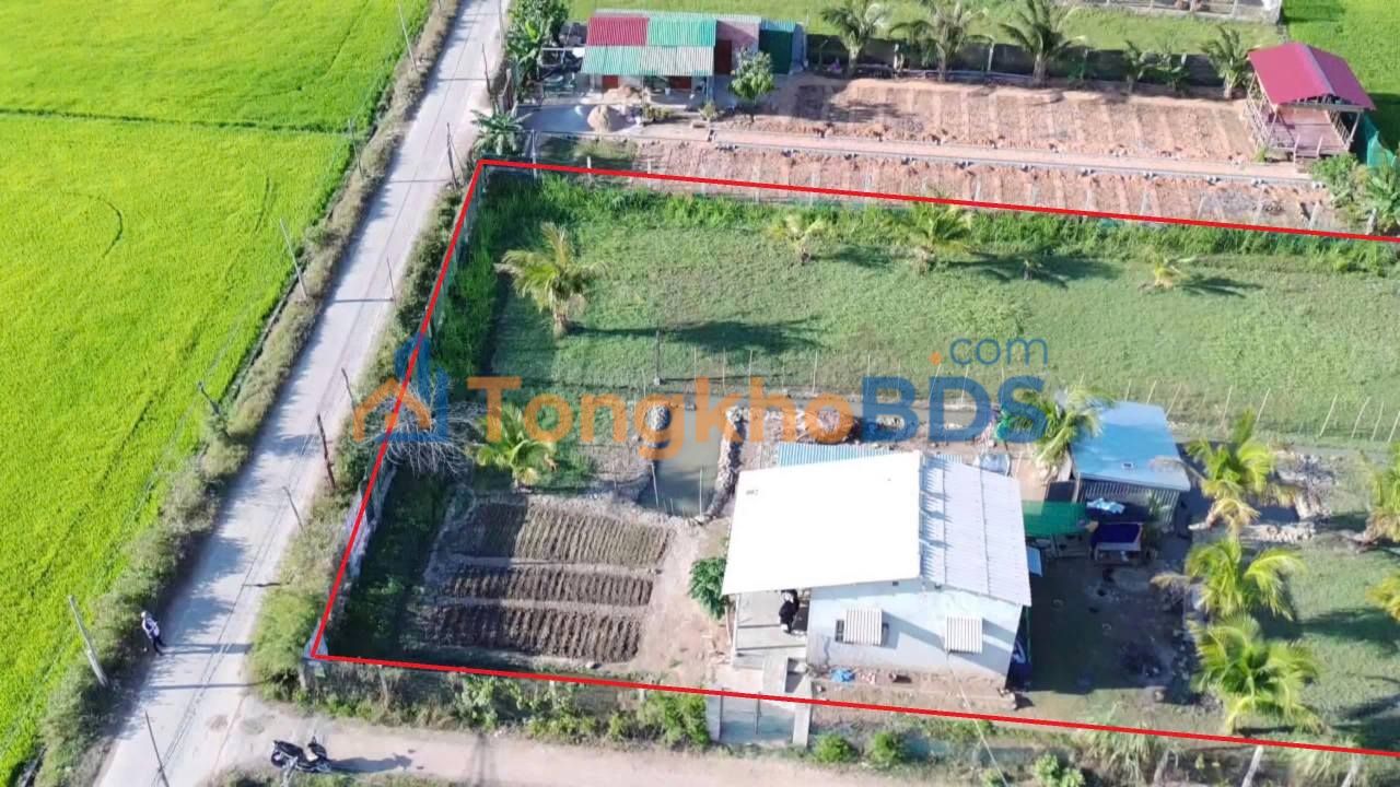 Đất vườn Văn Hải 1.384m2 1,65 tỷ - Sổ đỏ chính chủ