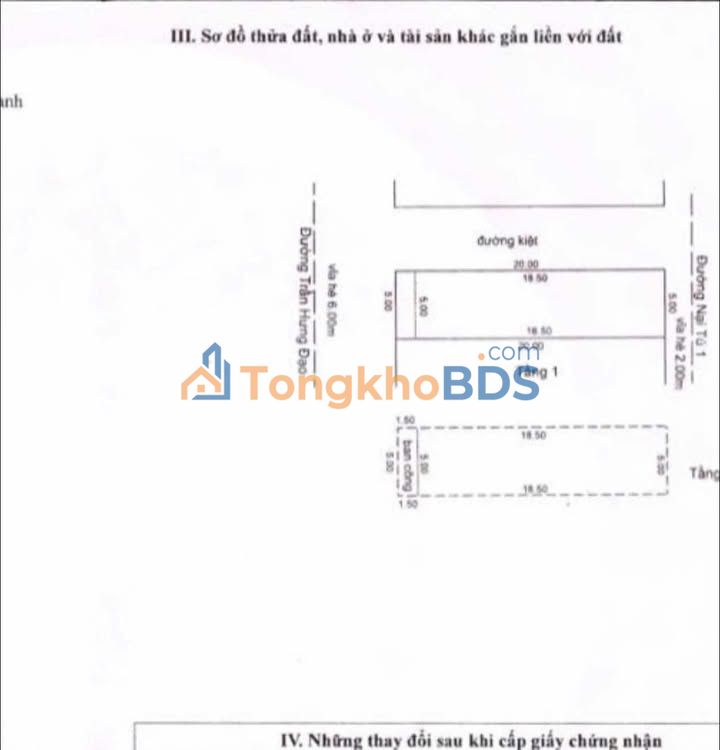 Nhà phố Trần Hưng Đạo 100m² 30 tỷ - Vị trí đắc địa