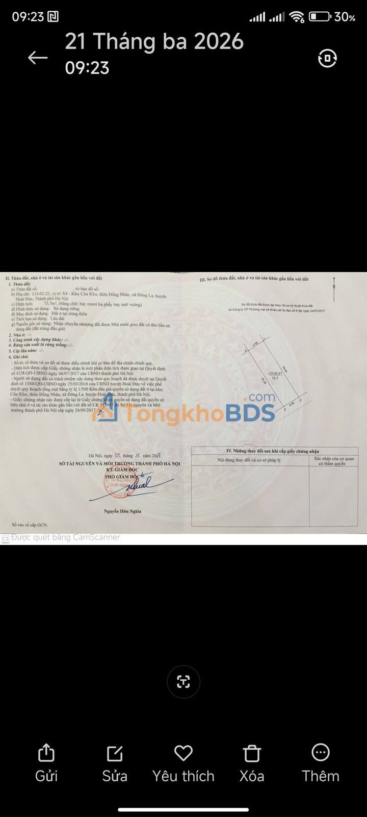 Đất nền Đông La Hoài Đức 74m² 11.4972 tỷ - Sổ đỏ chính chủ