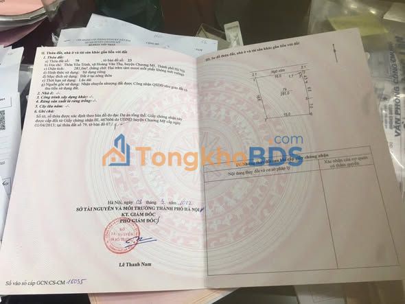 Đất Lô Góc 3 Mặt Thoáng 281m² Yên Trình, Chương Mỹ - Giá Đầu Tư 3.5 Tỷ