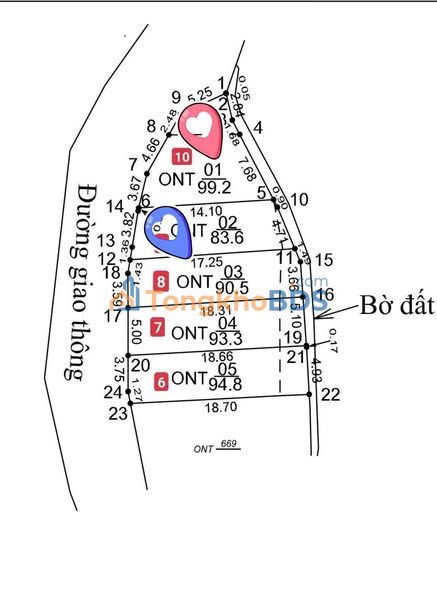 Đất nền Thạch Khoán 180m² - Tiềm năng tăng giá
