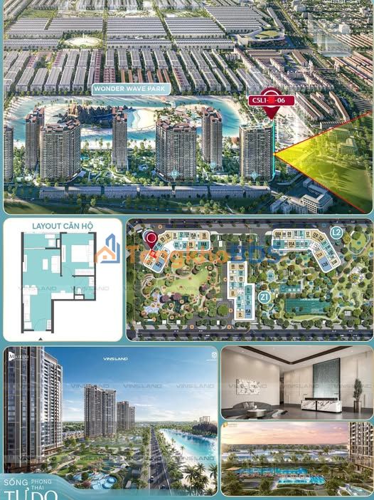 Căn hộ Masteries Grand Coast 51m² 3.026 tỷ - View đẹp