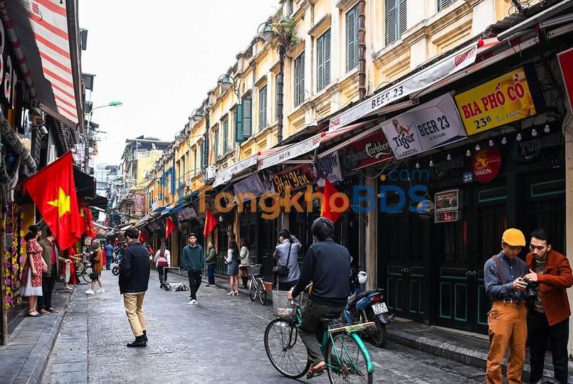 Nhà phố Hàng Thùng Hoàn Kiếm 50m² giá thỏa thuận - Mặt tiền kinh doanh