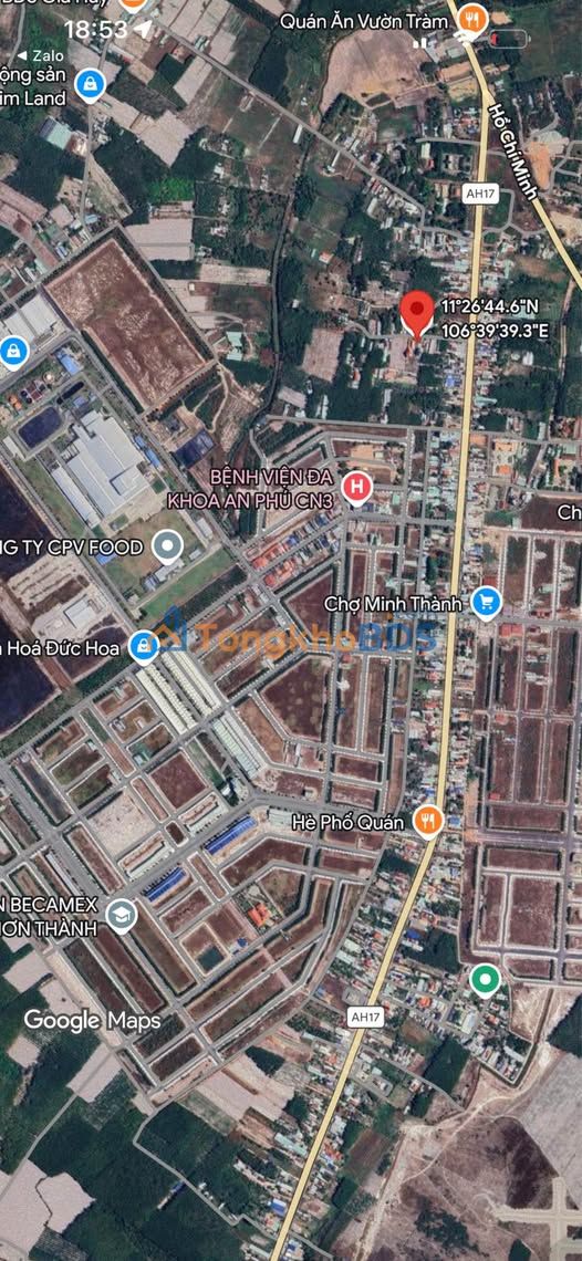 Đất nền Minh Hưng Bù Đăng 800m² - Sổ đỏ chính chủ