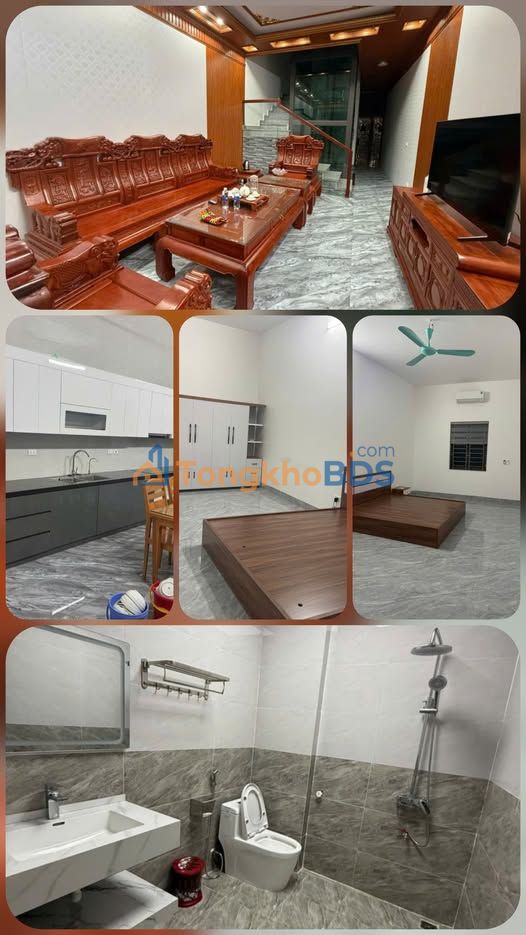 Cho thuê nhà 5 tầng thang máy, 6PN khép kín, trung tâm TP Bắc Ninh - 40 triệu/tháng