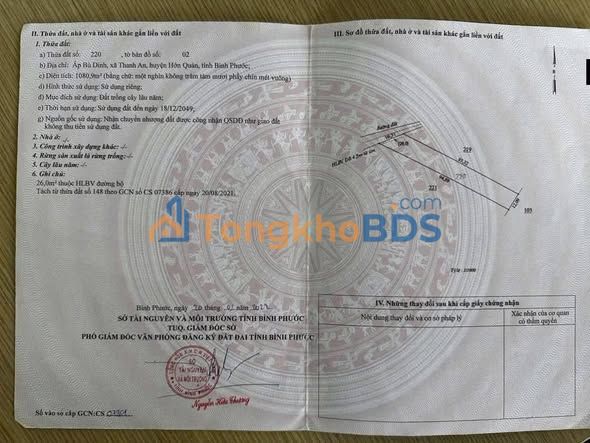 Đất nền Minh Hưng Chơn Thành 1000m² 165 triệu - Tiềm năng tăng giá