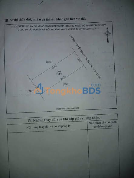 Đất nền Lucky Arita Vinh 135m² 5.35 tỷ - Sổ đỏ chính chủ