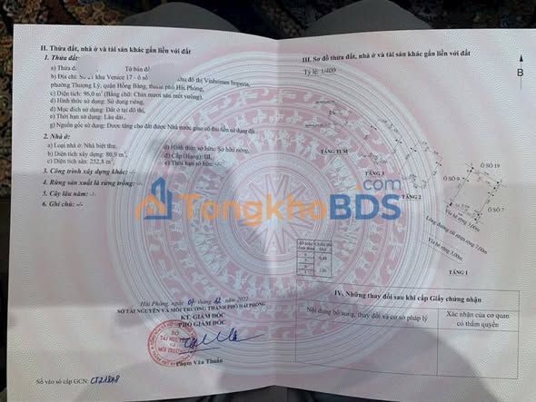 Nhà riêng Hồng Bàng 96m² 16.2 tỷ - Chính chủ, ô tô tận nhà