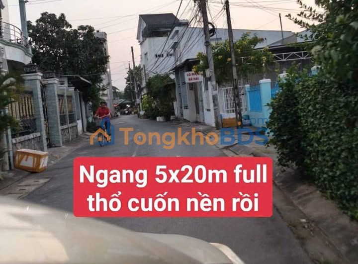 Đất nền Trà Vinh P8 100m² 720 triệu - Sổ đỏ chính chủ