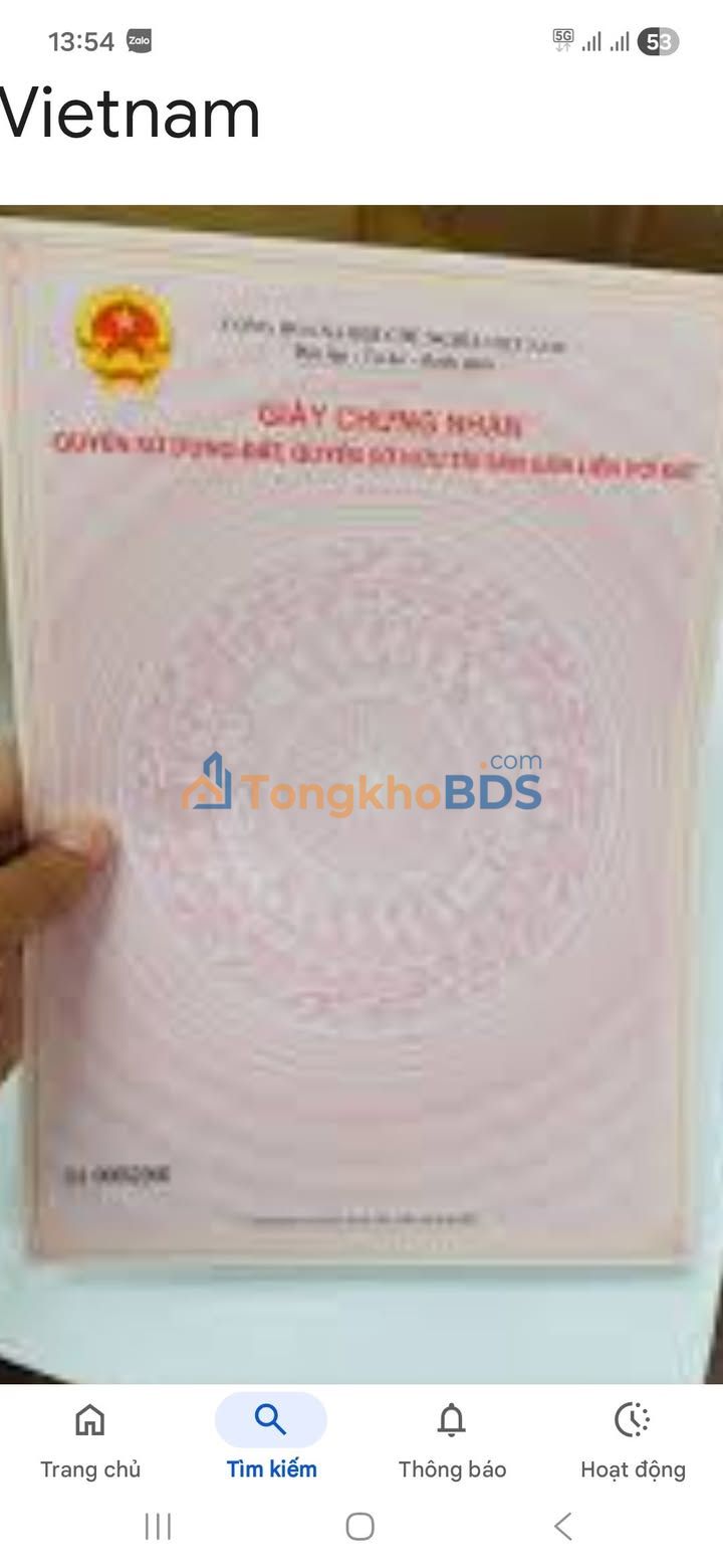 Đất nền Vũng Tàu hẻm 30/4 72m² 799 triệu - Sổ đỏ chính chủ