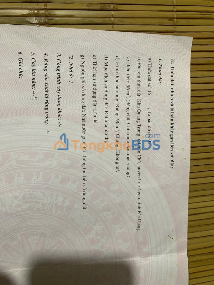 Đất nền Xuân La 94m² thỏa thuận - Sổ đỏ chính chủ