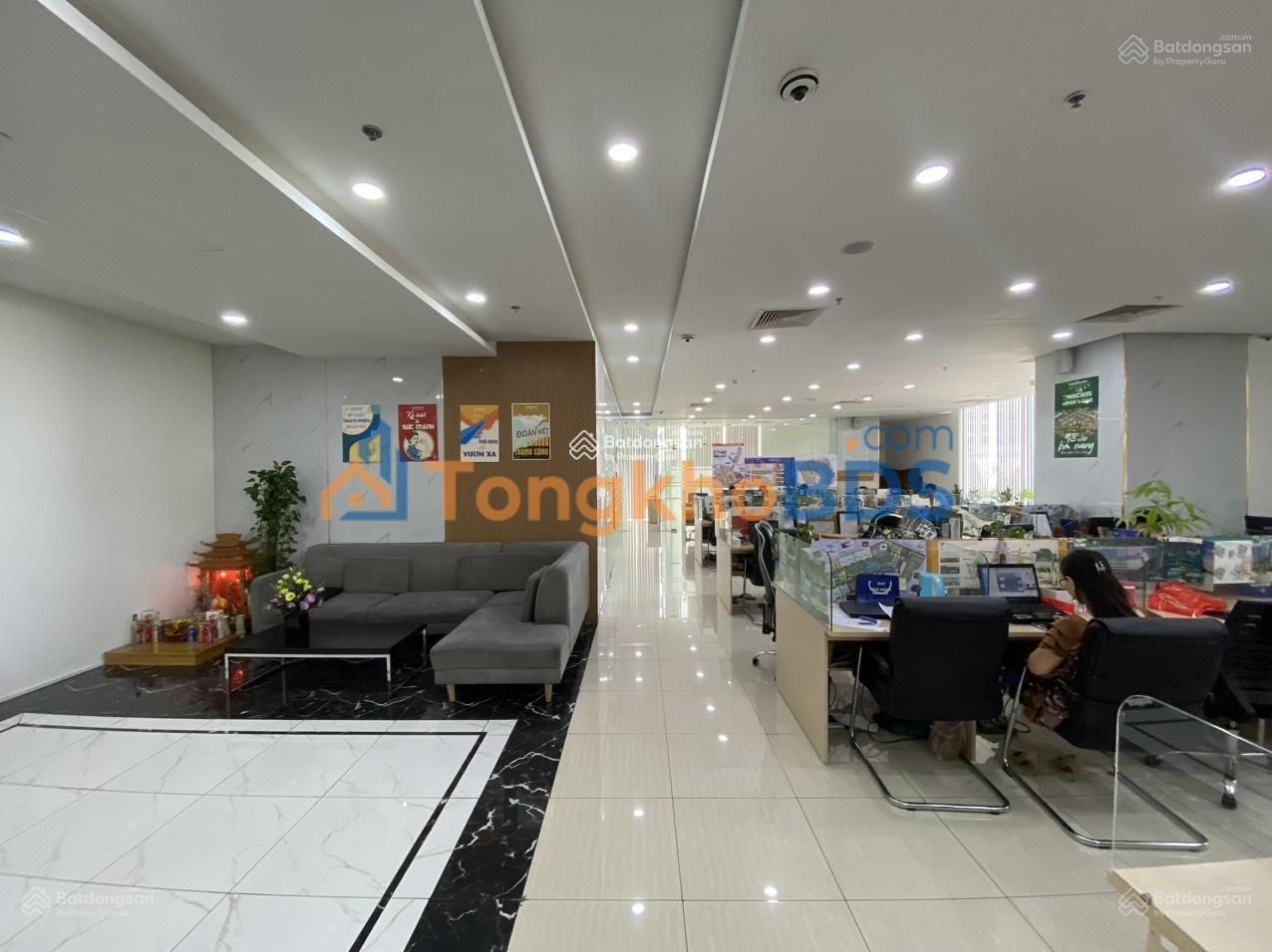 Văn phòng Lê Văn Thiêm 120m² 27 triệu - Tòa hạng A