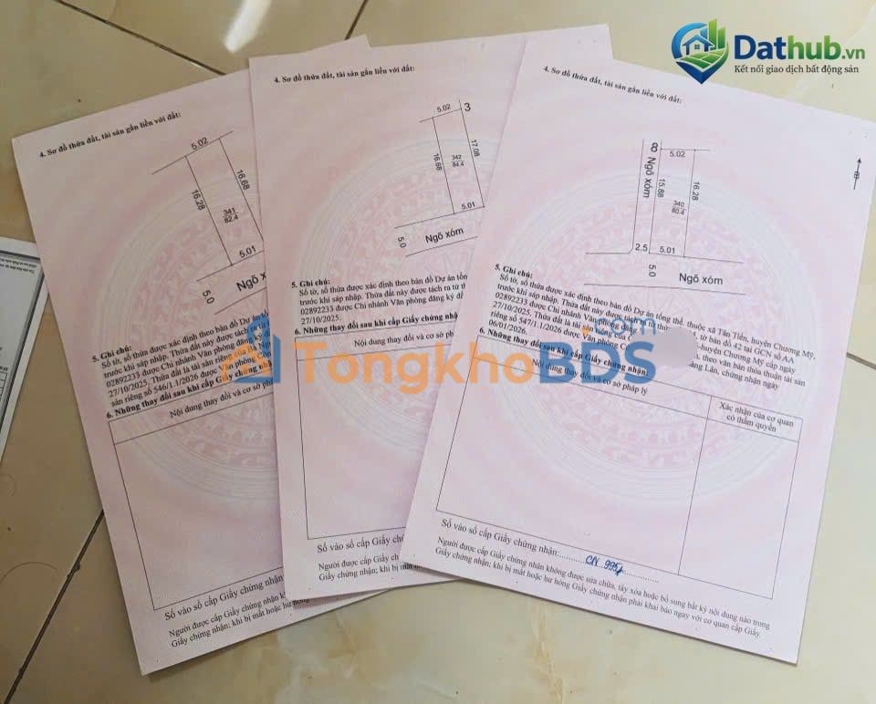 Nhà riêng Tân Tiến Chương Mỹ 84m² 1,95 tỷ - Ô tô vào tận nhà