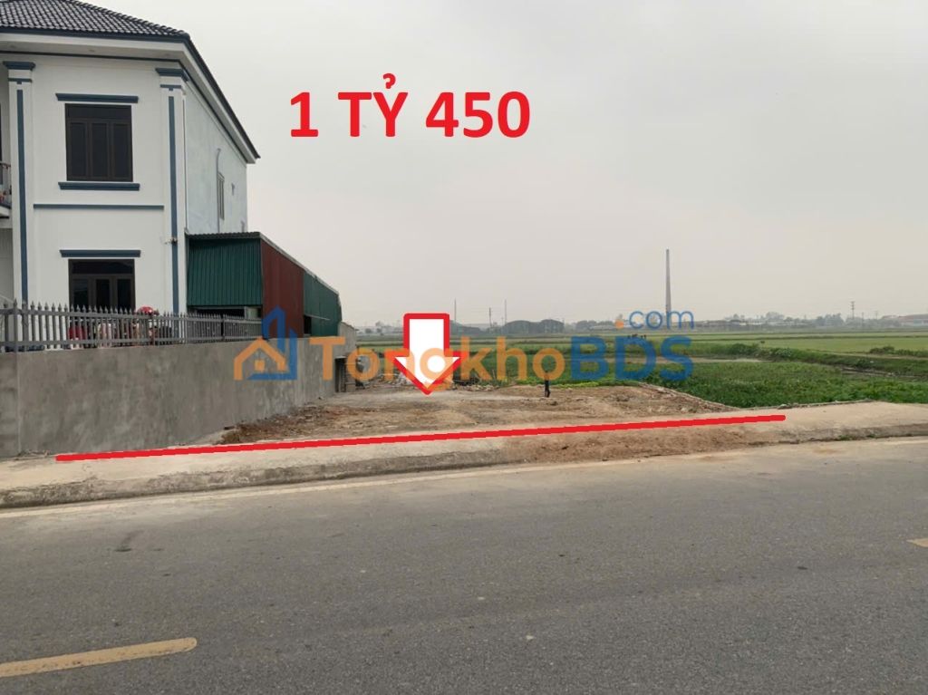 Đất nền Giao Yến 120m² 1.45 tỷ - Sổ đỏ chính chủ