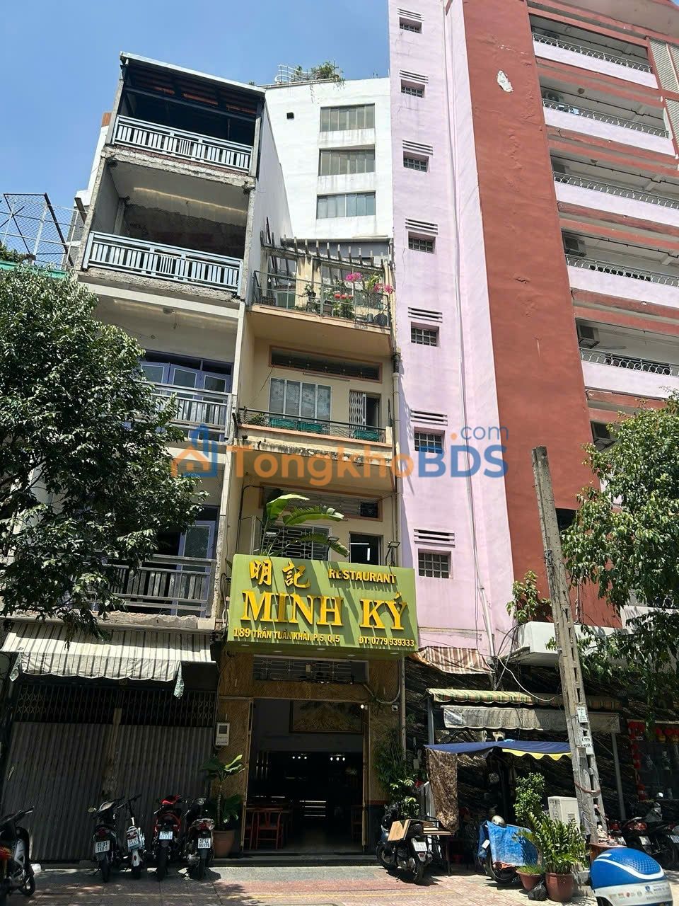 Nhà mặt tiền Trần Tuấn Khải Q5 65m² 20 tỷ - Kinh doanh đỉnh