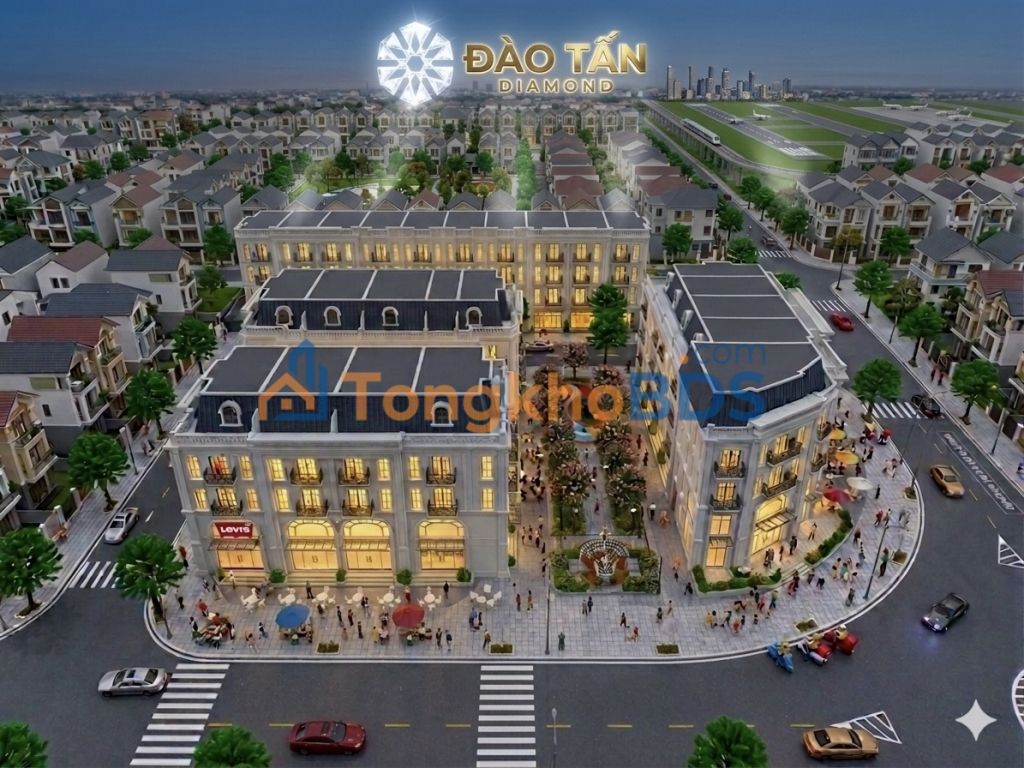 Shophouse Đào Tấn Diamond Trường An 97m² 6 tỷ – Mặt tiền kinh doanh