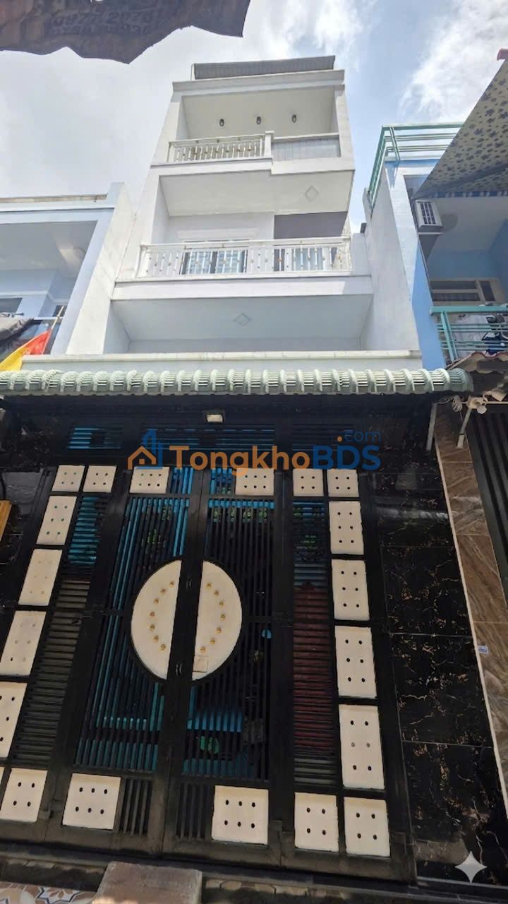 Nhà 4 Tầng Hẻm 4m Lê Đình Cẩn, Bình Tân - 40m², Sổ Hồng Riêng, Giá 5.1 Tỷ