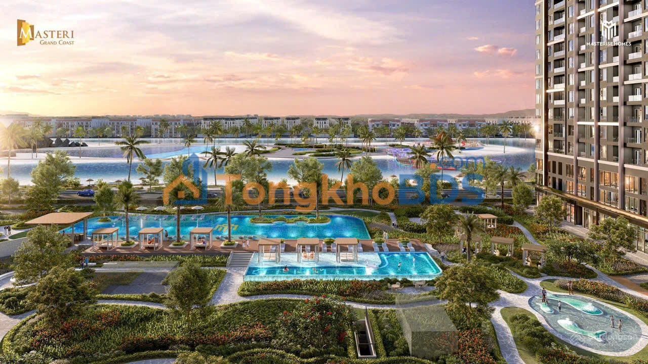 Căn hộ Masteri Grand Coast Long Hưng 29m² 2 tỷ - View hồ đẹp