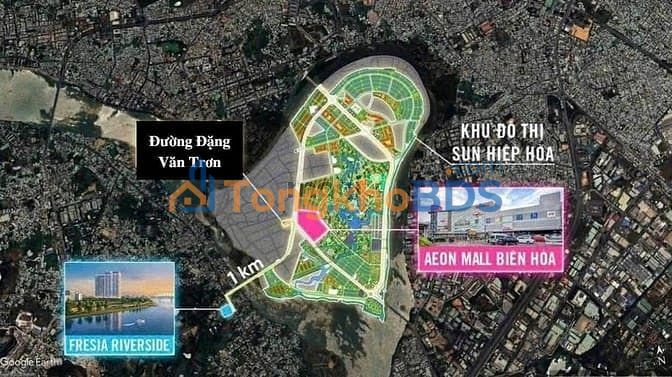Căn hộ Fresia Riverside 51.5m² giá 1.94 tỷ - Đón đầu quy hoạch Hiệp Hòa
