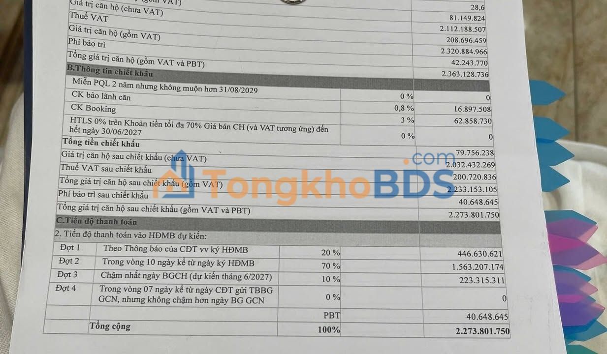 Căn hộ Smart City Tây Mỗ 29m² 2,75 tỷ - View đẹp