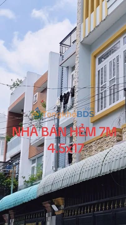 Nhà Đường Số 8 Bình Hưng Hòa B 81m² 5.4 tỷ - Chính chủ sổ hồng đầy đủ