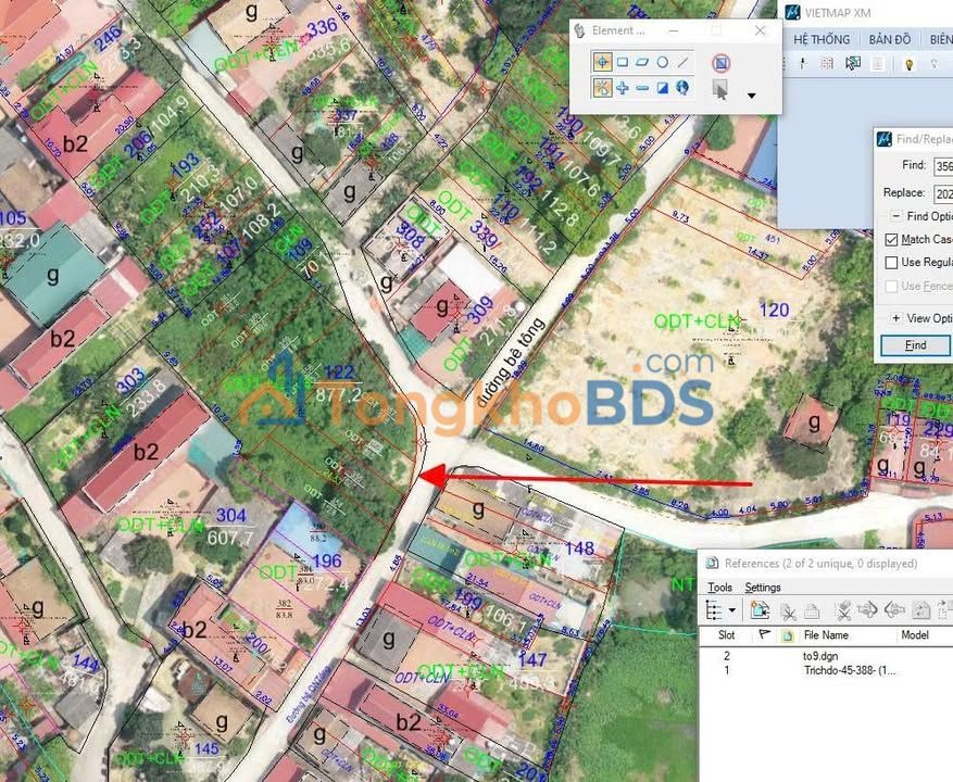 Đất Resort Phố Núi Thị trấn Thắng 90m² - Thổ cư 100%